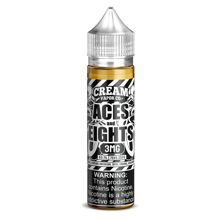 Cream Vapor Co. — 60ml e-liquid bottle